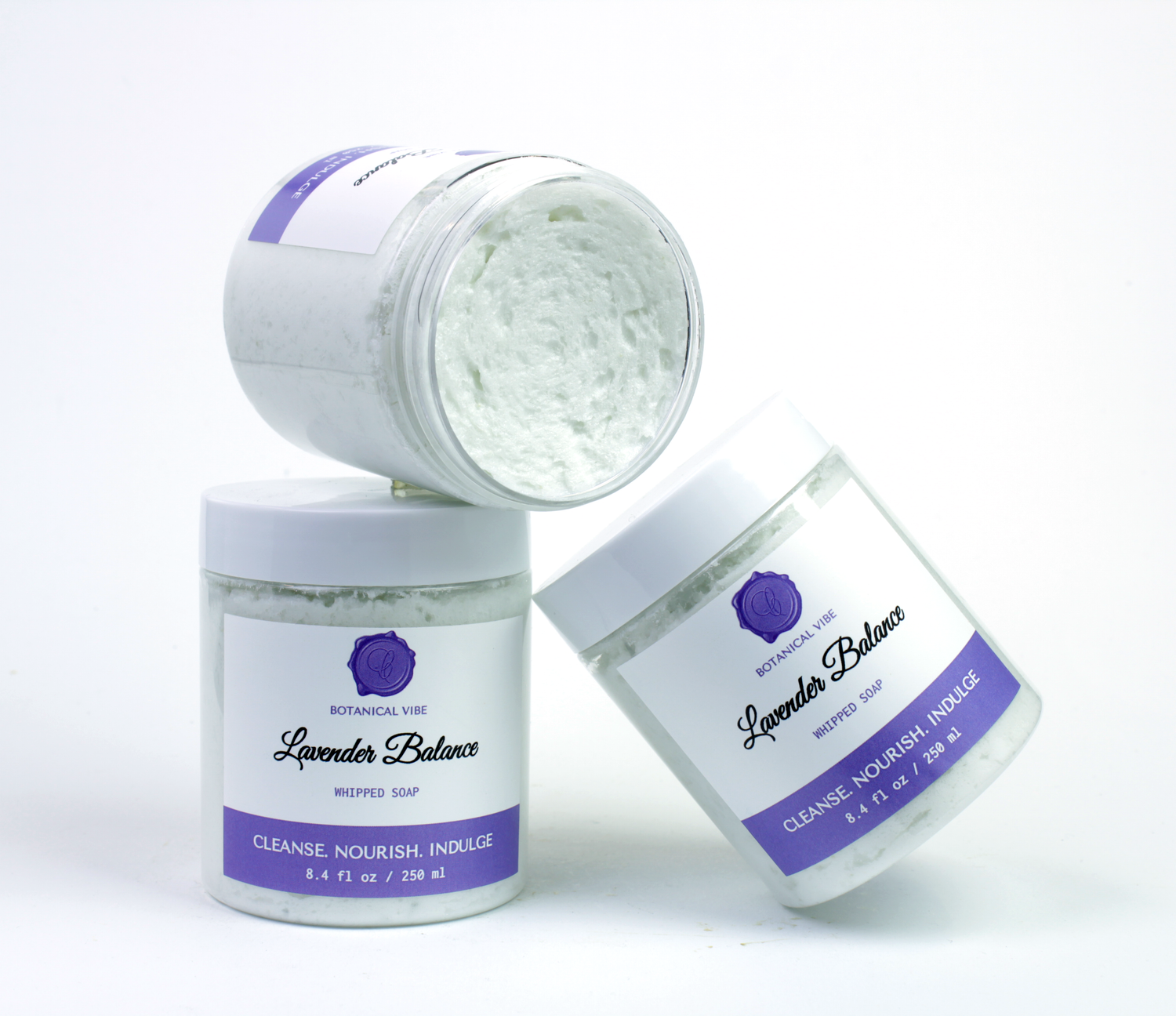 Salted Soap Scrub - Lavender Balance
