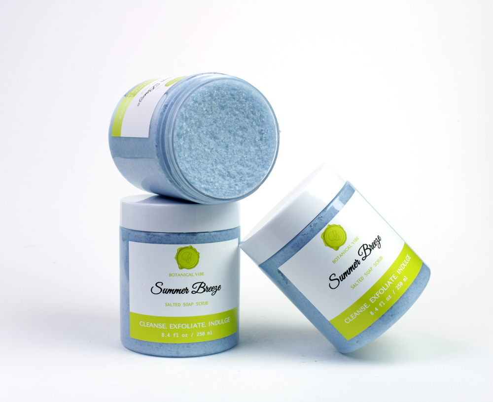 Salted Soap Scrub - Summer Breeze