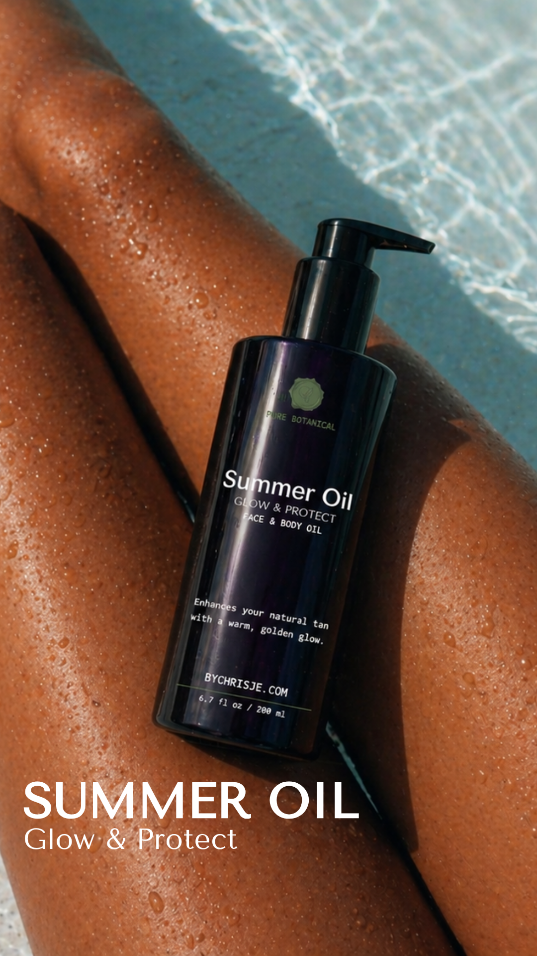 Summer Oil – Glow & Protect | Beschermende Face & Body Oil - Botanical Aroma